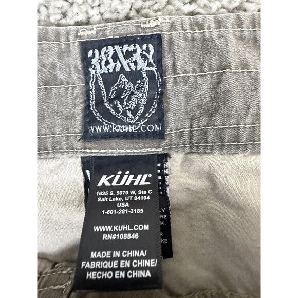 Kuhl Pants Mens 38x32 Brown Revolvr Hiking Outdoor Nylon Blend Jeans Casual - Picture 4 of 15